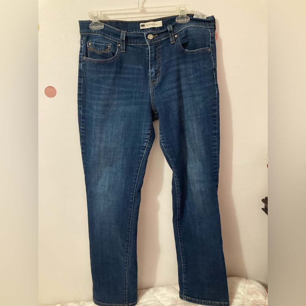 Levis Women 505 Straight Leg Jeans